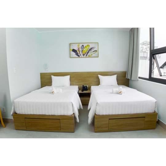 Deluxe Twin Room with Window and Kitchen