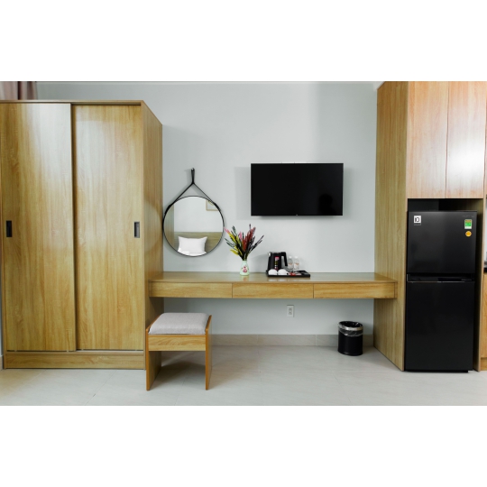 Deluxe Twin Room with Window and Kitchen
